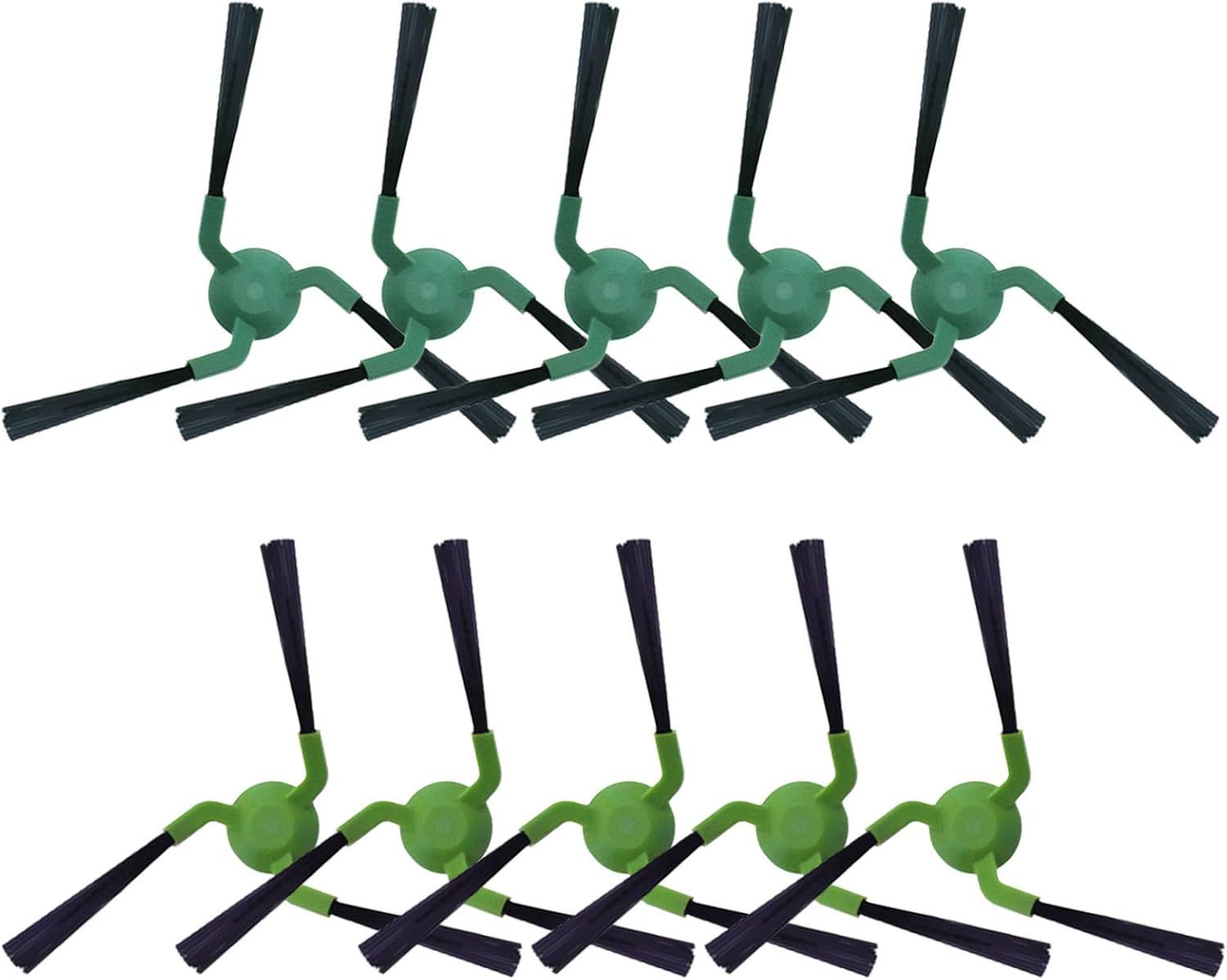 Edge-Sweeping Brush Side Brush Compatible with iRobot Roomba Max 707 Combo/Max 705 Combo, Robot Vacuums, 10-Pack