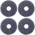 Replacement Mopping Pads Compatible with  Q Revo, Qrevo MaxV/S/Pro/Master/Slim/Edge/Curv/S5V/2R3W, QV 35A, QV 35S, Saros 10R Robot Vacuums Parts Accessories, 4-Pack.