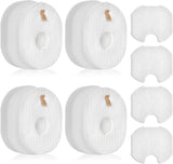 4 Pack ilter Replacement or Shark Rocket HV301, HV302, HV30126, HV300, HV305, HV292, HV307Q, QS301Q, HV310, UV450 Ultralight Corded Stick Vacuum, Part #XV300, 4 oam + elt + Post ilters