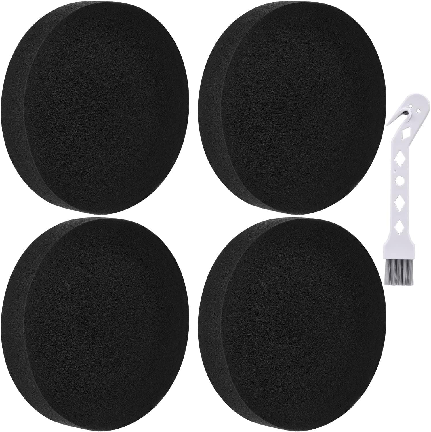 4 Pack 1608225 ilter or Bissell or Cleanview Swivel Rewind 4438 3836 3197A 2252 3536 2254 3534 3837 Powerorce Helix Turbo 1701 1797 2191 2190 Upright Vacuum, ilters Part 1640811