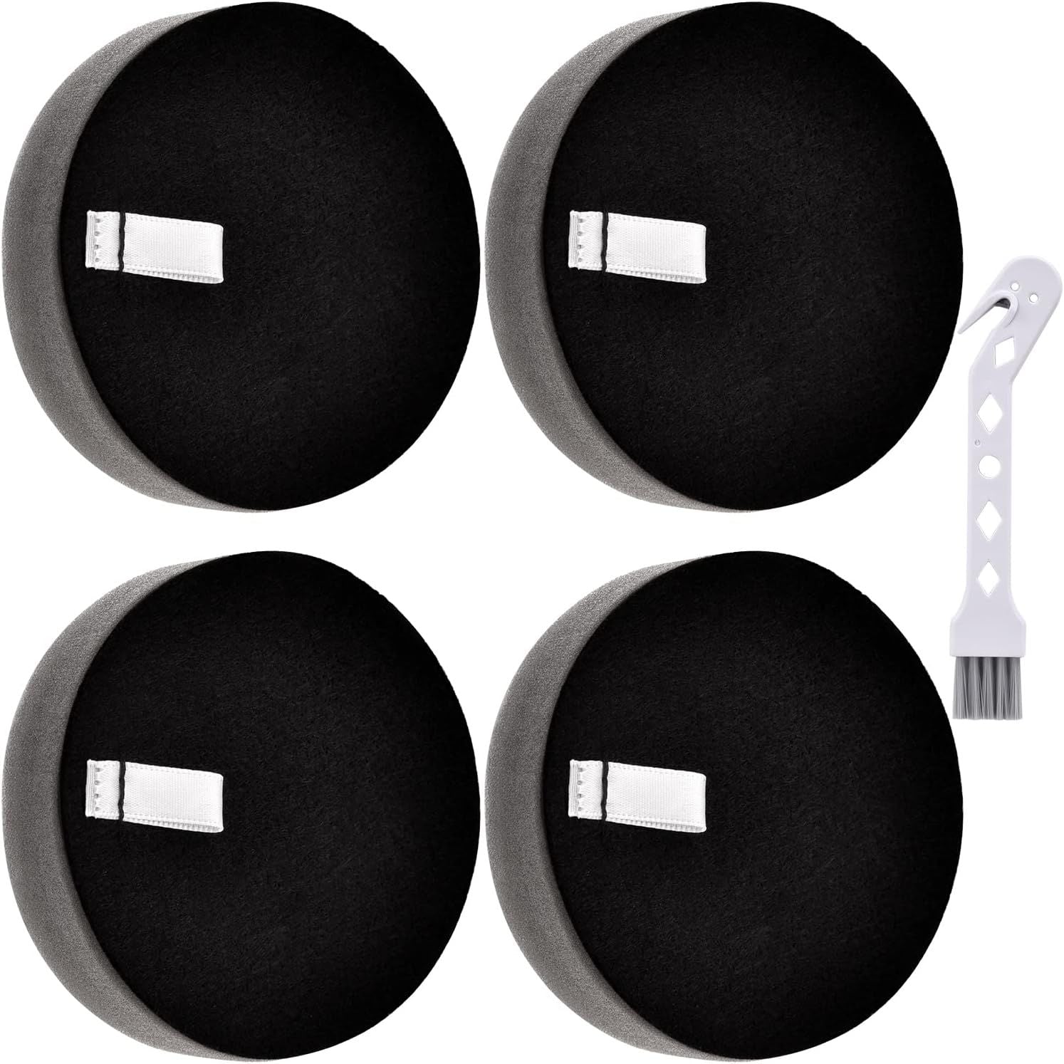 3070 ilter or Bissell or Cleanview Pet Slim 2831 3080 2921 3925 Pet Hair Eraser Slim 2897 Poweredge 2900 3274 Corded Stick Vacuum, 4 Pack Replacement ilter or Bissel Model, Part #1623102