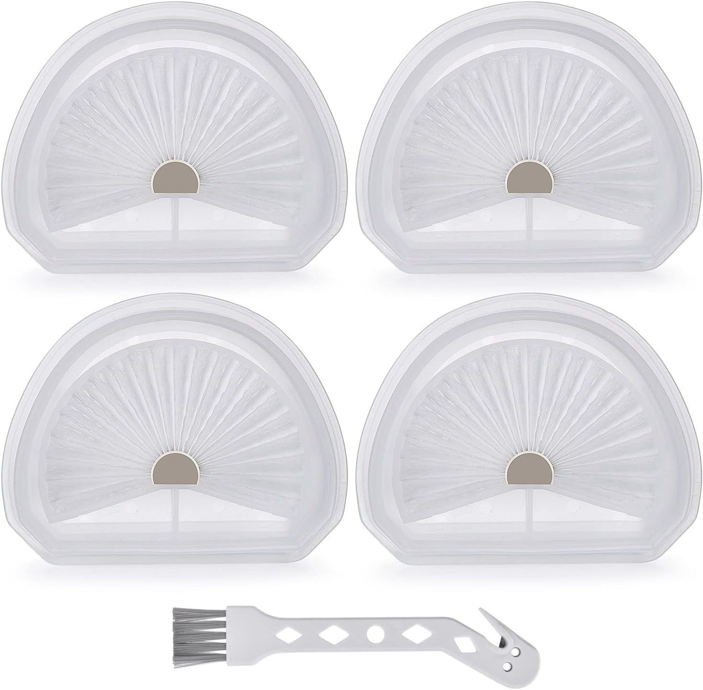 4 Pack VLP10 Replacement ilters Compatible with Black and Decker Hand Vacuum HLVA320J, HLVA315J62, HLVA325JP07, HLVA325BP07, HLVA320J00, HLVA325J10, N575266, Compare to Part #VLP10