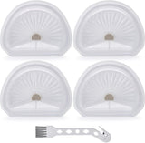 4 Pack VLP10 Replacement ilters Compatible with Black and Decker Hand Vacuum HLVA320J, HLVA315J62, HLVA325JP07, HLVA325BP07, HLVA320J00, HLVA325J10, N575266, Compare to Part #VLP10