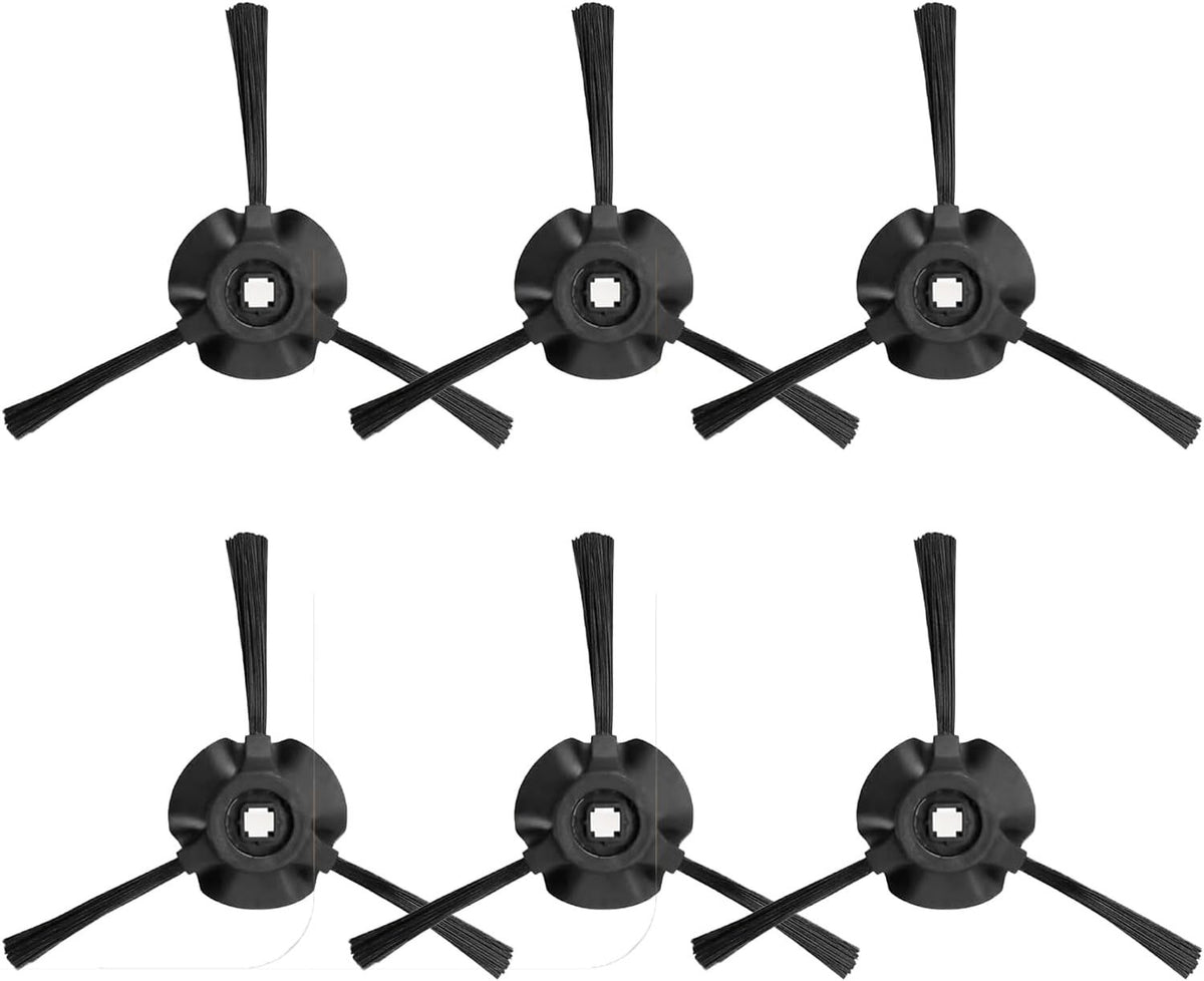 Side Brush or Shark RV2310, RV2310AE, AV2310, AV2310AE, RV2300, RV2300S, RV2320S, UR2350AE Matrix Robot Vacuum Cleaner Replacement Parts - 6 Pack