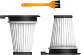 2 Pack Hepa ilter Replacement or Wyze Cordless Vacuum Cleaner Accessories Parts with Cleaning Brush