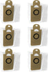 Dust Bags Replacement or iHome AutoVac Nova Pro Sel Empty Robot Vacuum Cleaner Accessory Parts, or iHome Nova S1 Pro, Halo, Orbita, Eclipse, Luna, 6 Pack