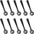 Side Brush or Shark AI AV2501S, AV2501AE, RV2502AE, RV2520AOUS, AV2510AOUS, RV2610WA, AV2610WA, RV2820ZE Robotic Vacuum Cleaner Replacement Parts Accessories - 10 Pack