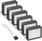 ilters Replacement or i-Robot Roomba E I & J Series i1+ i3 i3+ i4 i5/plus i6 i6+ i7 i7+/plus i8 i8+ E5 E6 E7 Vacuum Cleaner parts 4639161,6 Pack High Eiciency ilters+1 Cleaning Brush