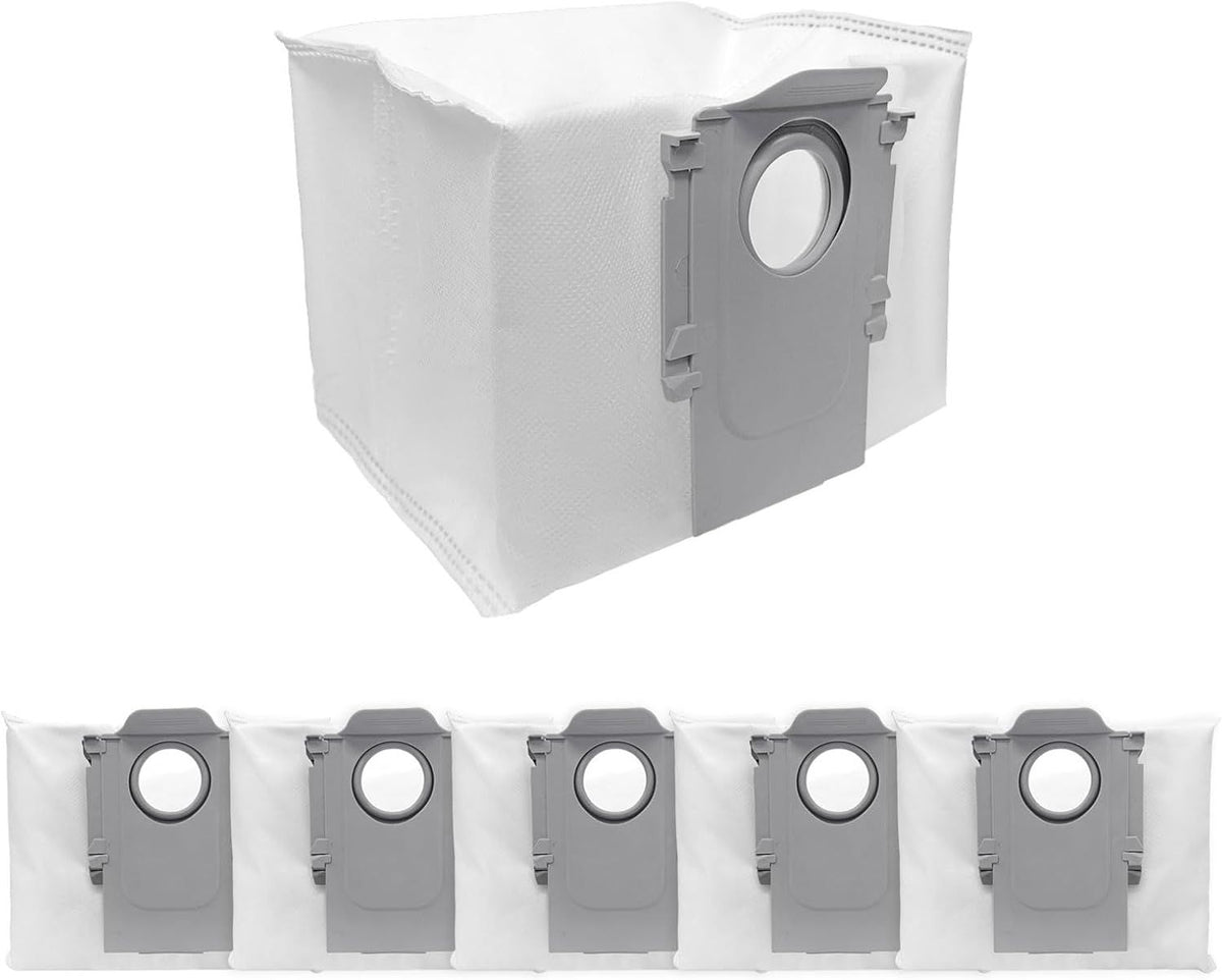 6 Pcs Replacement Reill Dust Bags Compatible with  Q10 S5+, Q10 X5+, Q7 M5+, Q5 Max+, Q5+, S8 Pro Ultra, S8+, Q7 Max+, Q8 Max+, Robotic Vacuums 3L Large Capacity