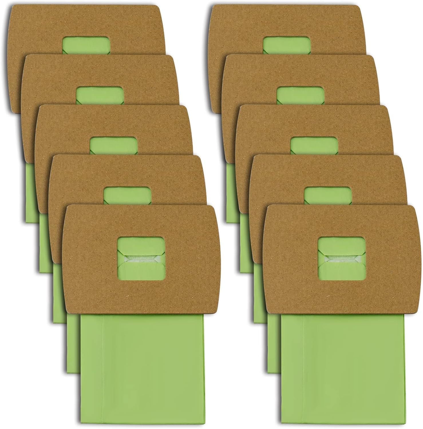 PKBB12DW Type BB Compact Canister Vacuum Bags Replacement or Oreck XL Buster B Canister Handheld Vacuum Cleaner BB180 BB280 BB850 BB870 BB900 BB1000 MV160 CC1600, 10 Pack