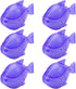 Humidiier Cleaning ish, 6 Pack Humidiier Cleaner or Humidiiers and ish Tanks, Puriies Water, Prevents Hard Water Build-Up, Reduces Scale, Purple