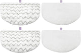4 Pack Steam Mop Pads Replacement or Bissell Powerresh Steam Mop 1940 1440 1544 1806 2075 Series, Model 5938 19402 19404 19408 19409 1940A 1940 1940Q 1940T 1940W, Microiber Washable, Reusable