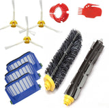 Replacement Parts Kit Bristle lexible Beater Brush & Aero Vac ilter & Side Brush Compatible with iRobot Roomba 600 Series 595 610 614 618 620 630 640 650 660 680 685 690 692 694 695 Vacuum