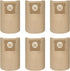 6 Pack DXVA19-4104 Dust Bags or DEWALT 5-6-8 Gallon Wet/Dry Vacuum, Compatible with DXV05P DXV06PL DXV08S