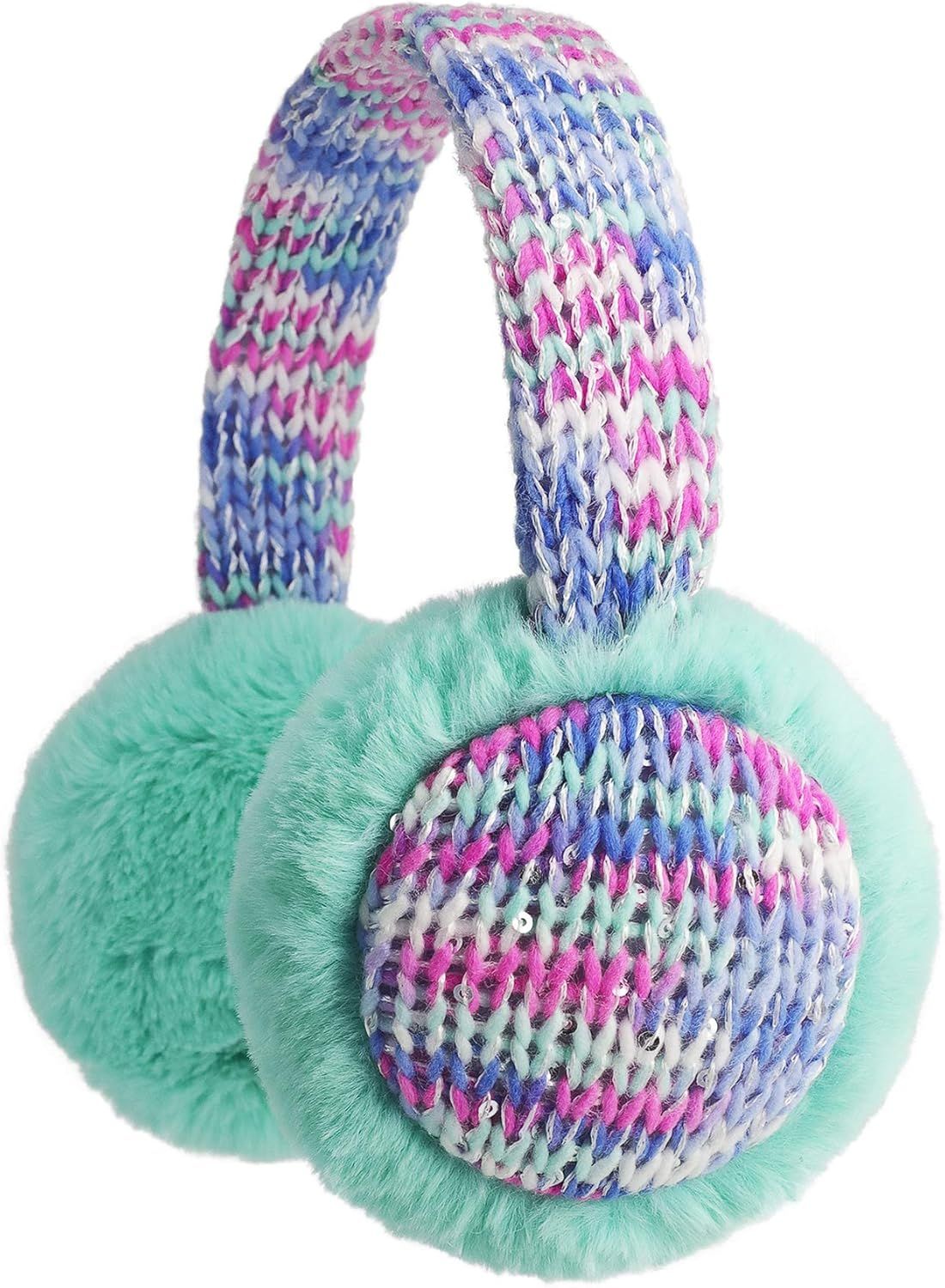 Kids Knit Earmus Winter Outdoor urry Ear Warmers or Boys Girls rom Toddler to Big Kids