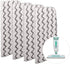 4-Pack Microiber Mop Pads Reills Compatible with Shark Steam Mop S1000 S1000A S1001C S2001, Washable & Reusable Replacement Pads or Hardwood, Tile, and Stone loors