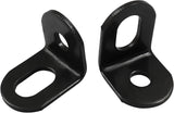 Biaungdo 15 Pcs 18x18x21mm/0.7"x0.7"x0.83" Adjustable Right Angle Brackets L-Shape Corner Brace Support Black