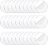 30 Pcs 3 Inch Acrylic Circle Blanks Clear Disc Round Transparent Acrylic Coasters Ornament Blanks Miniature Bases or Crats Christmas Ornament DIY Art Projects Suplies