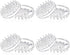 8 Pieces Carpet Protectors Spiked Caster Cups Round urniture Caster Cups Spiked Carpet or urniture Legs, Soas, Tables, Chairs