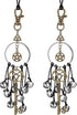 Witch Bells or Door Witchcrat Bells Supplies Wiccan Decor Altar Bell Antique Magic Keys Witchy Wicca Home Protection Decor Kitchen Witch Decor (2 Pieces)