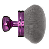 Blend & Blur Extra Large Body Makeup Brush or Sel Tanner,Leg Makeup & Bronzer Sel Tan Applicator, 3.2inch Wide Round Head Kabuki Brush or Application with Drawstring Bag (Purple)