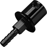 Biaungdo Black Fuel Tanks Remote Mount Vent Valve, 5/16 Inch Hose Barb Size Tank Vent Line Replacement Part