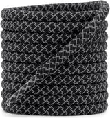 2 Pairs 4/25" Thick Round Relective Shoe Laces Saety Highlight Rope