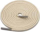 2 Pair Round Waxed Oxord Shoe Laces or Dress Shoes and Boots