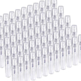60 Pack 3ml Mini Spray Bottle, Clear Plastic Empty Cute Perume Atomizer Bottle or Cleaning, Travel, Essential Oils, Perume.