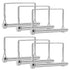 6 Pcs Trailer Coupler Pins, 5/16" x 4" PTO Shat Locking Pins, Heavy-Duty Square Towing Hitch Pins, Trailer Saety Coupler Pins, Wire Lock Pins, Trailer Hitch Locking Pins or Lawn Mower Hitches