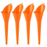 4 Pcs Plastic Long Neck Oil unnel or Change, Multi-unction Long or Transmission luid Automotive unnels, Car Water Diesel uel Kerosene Liquids Engine Oil unnel Set