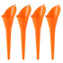 4 Pcs Plastic Long Neck Oil unnel or Change, Multi-unction Long or Transmission luid Automotive unnels, Car Water Diesel uel Kerosene Liquids Engine Oil unnel Set