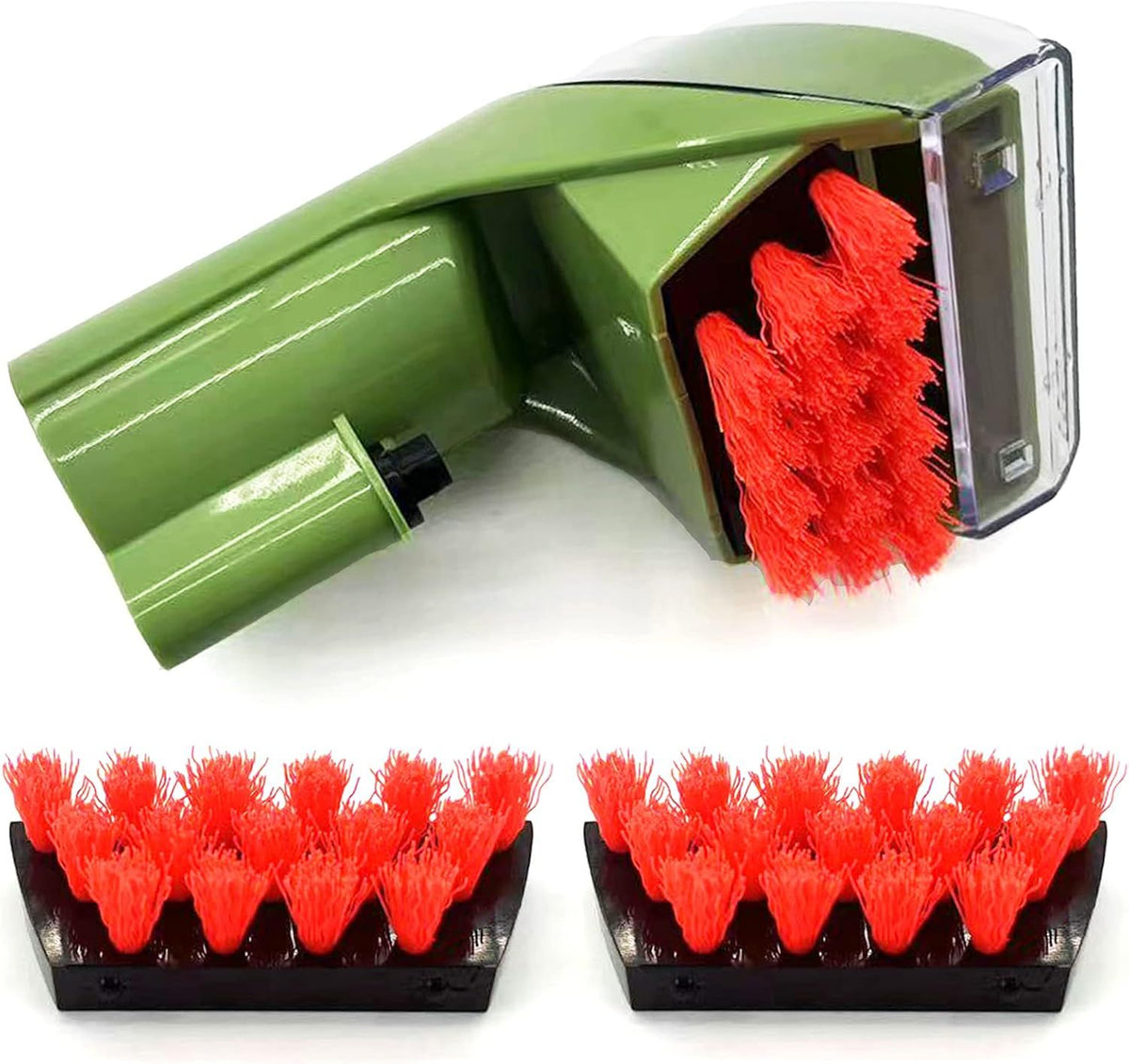 1400B Little Green 3" Tough Stain Brush Tool Replacement or Bissell Little-Green Upright & Portable Carpet Cleaners or 1400B 1425 3860 4075 1400W 1400 1844 2290A Series, 1 Brush, 2 Replacement Brush