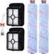 or Bissell CrossWave Vacuum Cleaner Replacement Parts 2 Pack 1868 Bissell CrossWave Multi-Surace Brush Rolls Tangle-ree+ 2 Pack 1866 Replacement Vacuum ilters Part 1608683 1608684 1613568