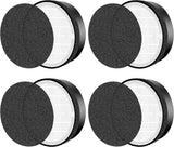 or LEVOIT LV-H132 Replacement ilters, Compatible with  LV-H132 3-in-1 Nylon Pre-ilter, High-Eiciency Activated Carbon True ilters, Part LV-H132-R, 4 Pack