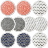 10 Pack Upgraded S7001 Pads Replacement Steam Mop Pads or Shark S7001 S8201 S7000 S7201 S8001 S7000AMZ, S7001TGT Series Steam Mop Pads,Steam&Scrub All-in-One Scrubbing Mop Pads,Part Model#:XKITP7000