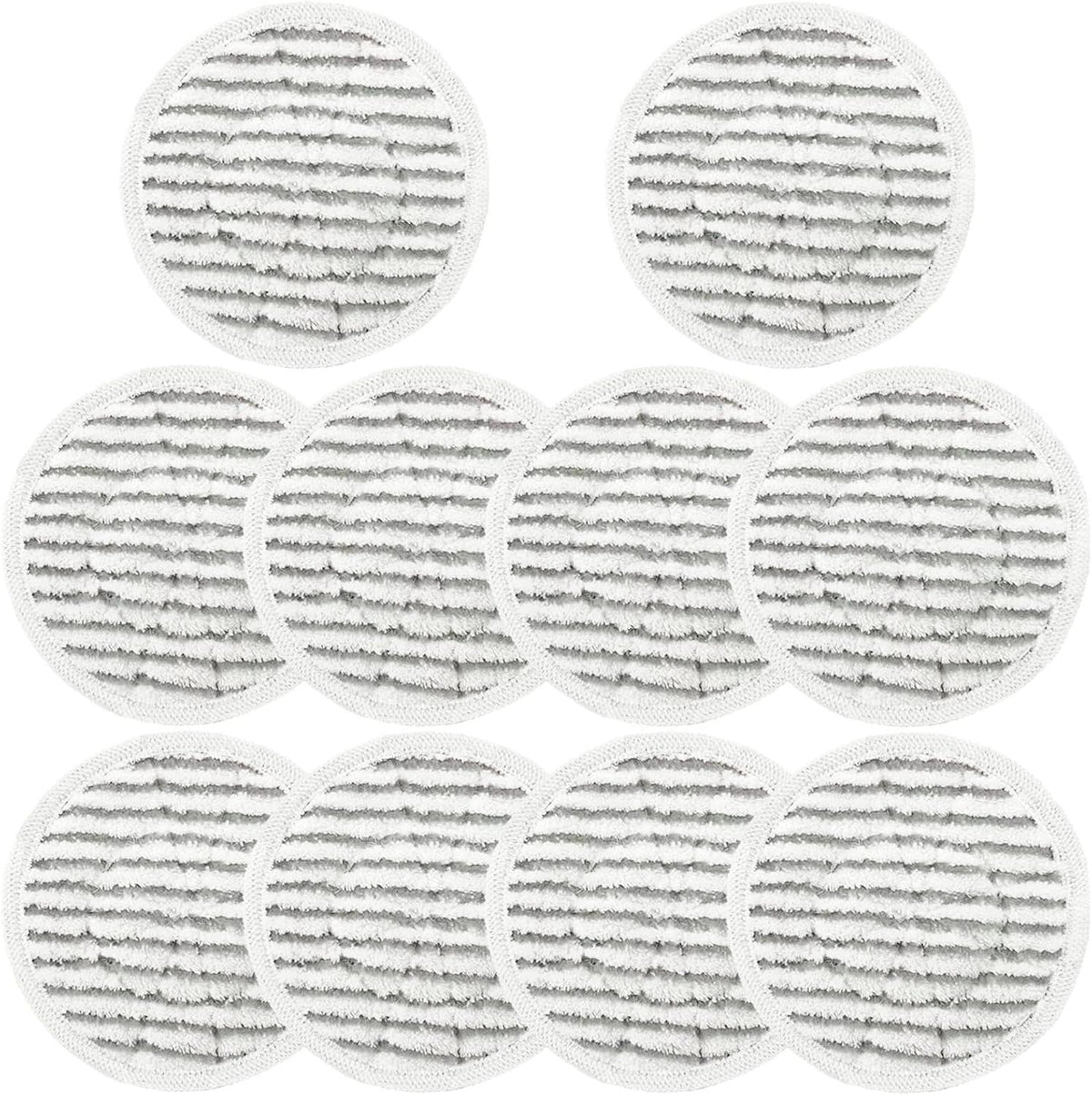 10 Pack S7001 Pads Replacement Steam Mop Pads or Shark S7001 S8201 S7000AMZ S8001 S7000 S7001TGT S7201 S7005 S7020 Series Steam Mop Pads Steam & Scrub All-in-One Scrubbing Mop Pads Part #: XKITP7000