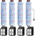8 Pack Replacement Parts Compatible with Bissell CrossWave 1785 2306 3888A Vacuum Cleaner 4 Pack Multi-Surace Brush Roll 1868 4 Pack Vacuum ilter 1866 Compare to Part 1608683 160-8683 1608684