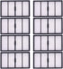 Replacement ilters Compatible with iRobot Roomba S Series S9 9150 S9+ Plus 9550 Robot Vacuums, 8-Pack.