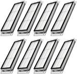 Replacement ilters Parts, Compatible with  S6 MaxV/Pure, S6, S5, S5 Max, S4 Max, S4, E5, E4, E20, E25, E35, Robot Vacuums, 8-pack.