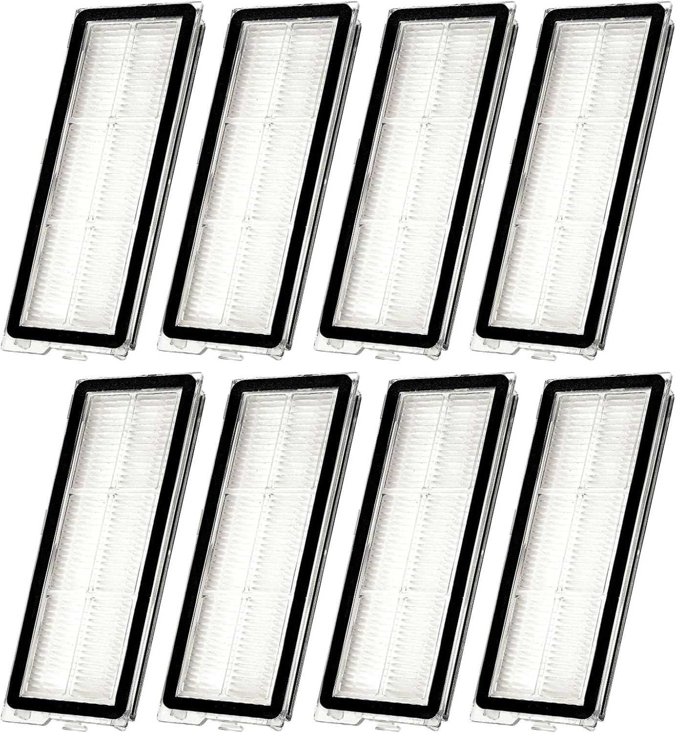 Replacement ilters Compatible with  Qrevo S, Qrevo Plus, Qrevo Pro, Qrevo S5V, QV 35A, QV 35S, Qrevo Edge, Qrevo Edge S5A, Qrevo Curv, Qrevo Curv S5X, Robot Vacuums, 8-pack
