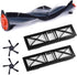 Replacement Parts Compatible with Neato Botvac Connected Series D10 D9 D8 D3 D4 D5 D6 D7 and D Series D75 D80 D85 Accessories with 1 Combo Brush 2 Ultra ilter 2 Upgraded 5-arms Side Brush.
