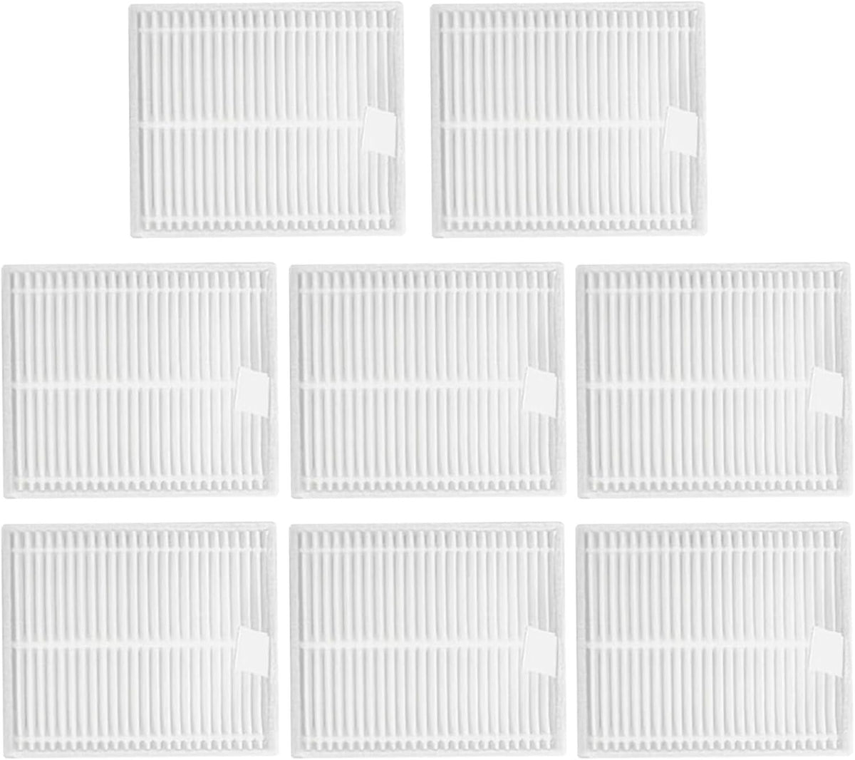 Replacement HEPA ilters Compatible with  Q7 M5+/Q7 L5+/Q7 M5/Q7 L5, Robot Vacuums Parts High-Eiency ilter Accessories, 8-Pack