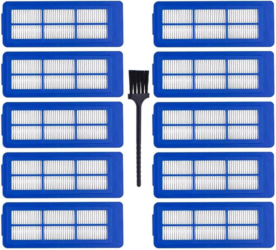 Replacement ilters Compatible with euy Robovac 11S Max, 15C Max, G30, G30 Edge/Hybrid/Verge, G10, G20, Robot Vacuums Accessories with Cleaning Brush