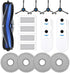 Replacement Parts Compatible with Ecovacs Deebot N30 Omni, N30 Pro Omni, Robot Vacuum Accessories 1 Roller 4 ilter 4 Side Brush 4 Mop Pad 4 Dust Bag
