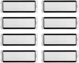 Replacement ilters Parts, Compatible with  Q Revo/Qrevo 2R3W, Robot Vacuums Cleaner Replacement Spare Parts Accessories, 8-pack.