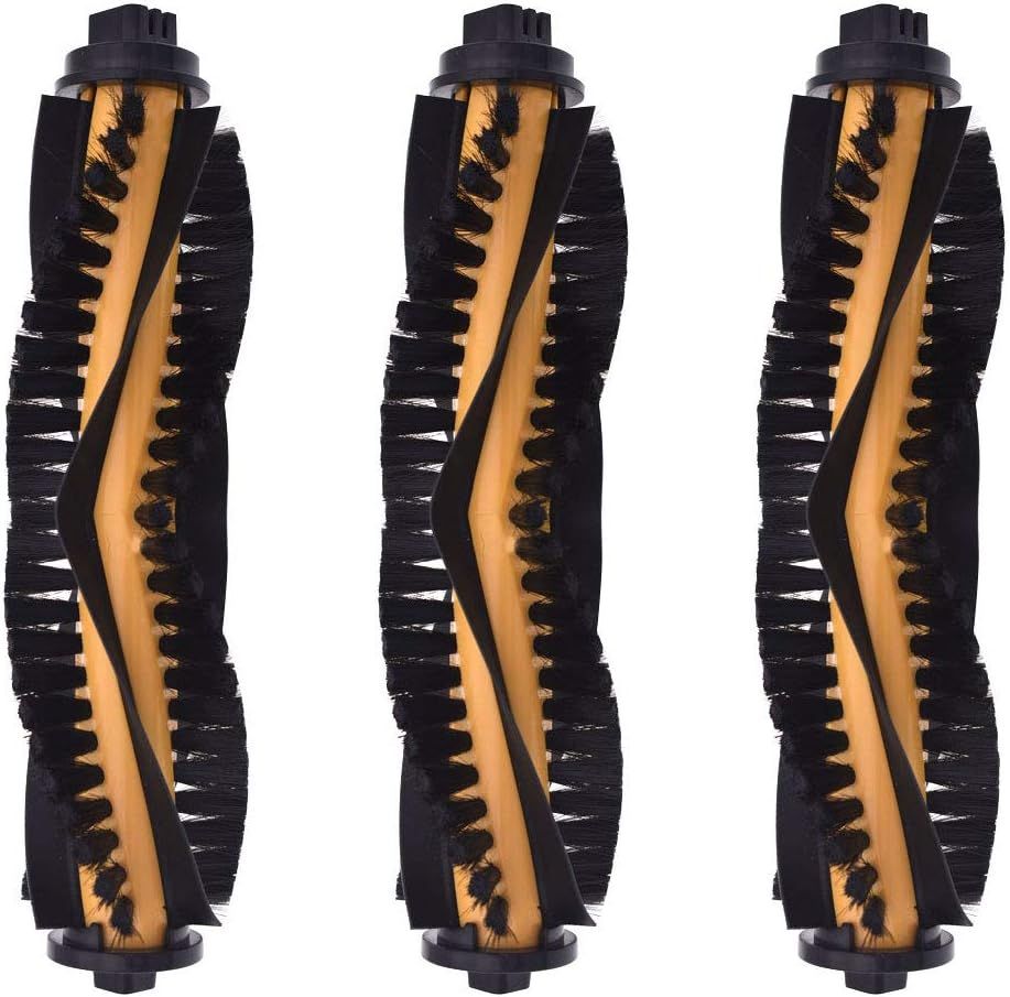 Brush Rollers Replacement Compatible with Ecovacs Deebot N79S N79 DN622 DN622.11 DN622.31 N79W N79se and Deebot 500 DC3G Robotic Vacuum Cleaners, 3-Pack.