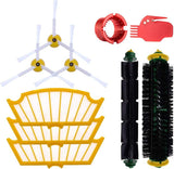 Replacement Parts Accessories ilters Brushes Compatible with iRobot Roomba 500 Series 555 560 561 562 570 581 and Other Models with Green or Red Cleaning Head.