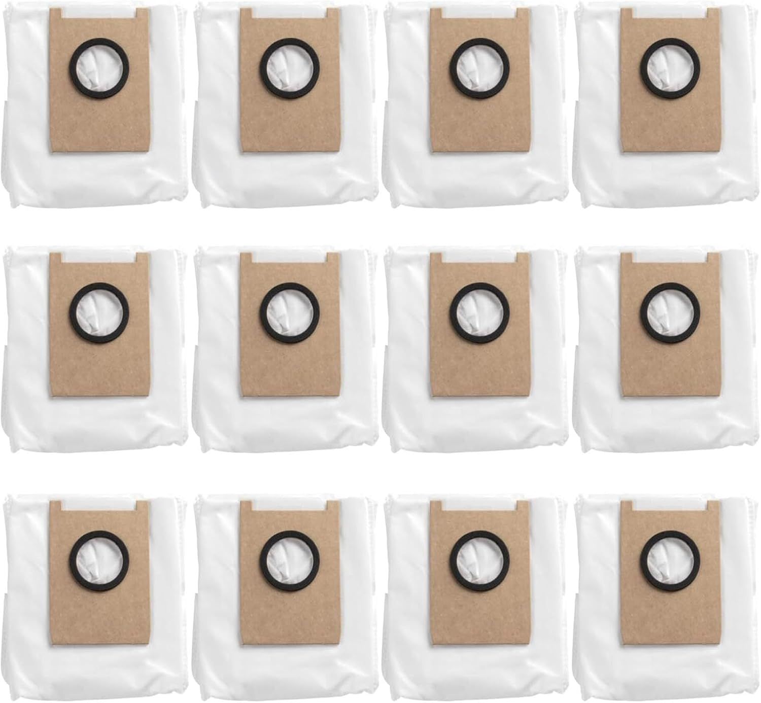 Replacement Dust Bags Compatible with euy E20, Robot Vacuum Parts Accessories Disposable Bags, 12-Pack.