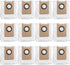 Replacement Dust Bags Compatible with euy E20, Robot Vacuum Parts Accessories Disposable Bags, 12-Pack.